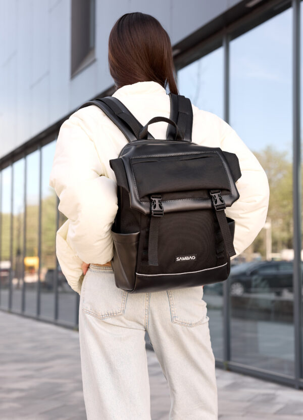 Рюкзак жіночий Sambag Aura чорний