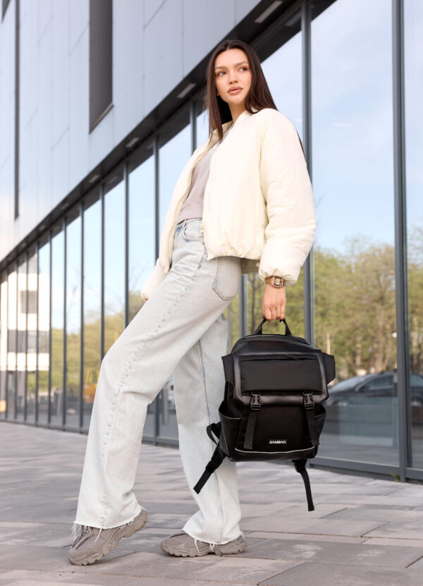 Рюкзак жіночий Sambag Aura чорний