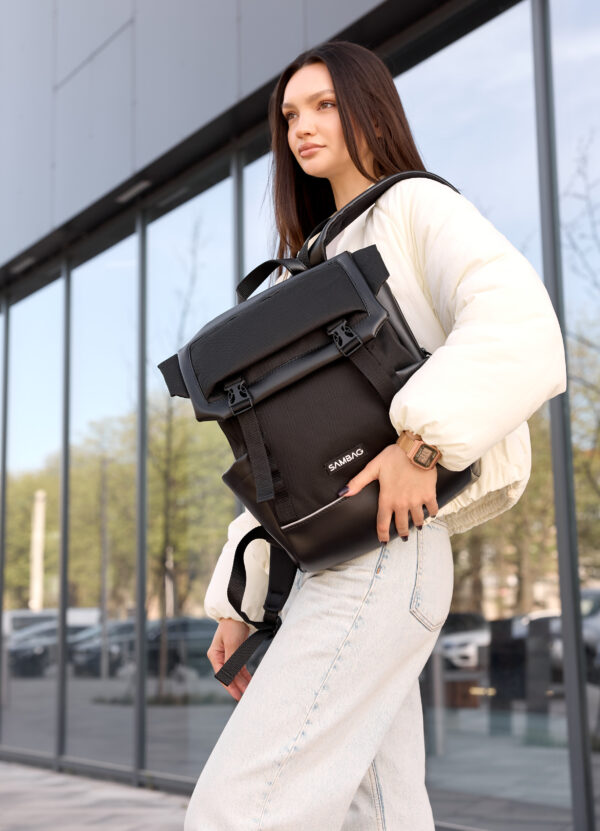 Рюкзак жіночий Sambag Aura чорний