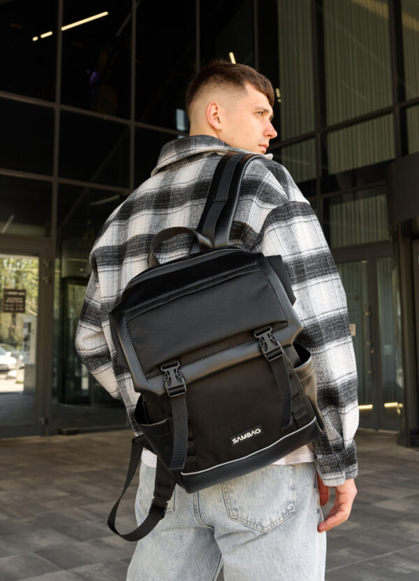 Мужской рюкзак Sambag Aura черный