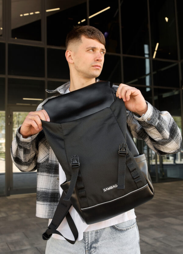 Мужской рюкзак Sambag Aura черный