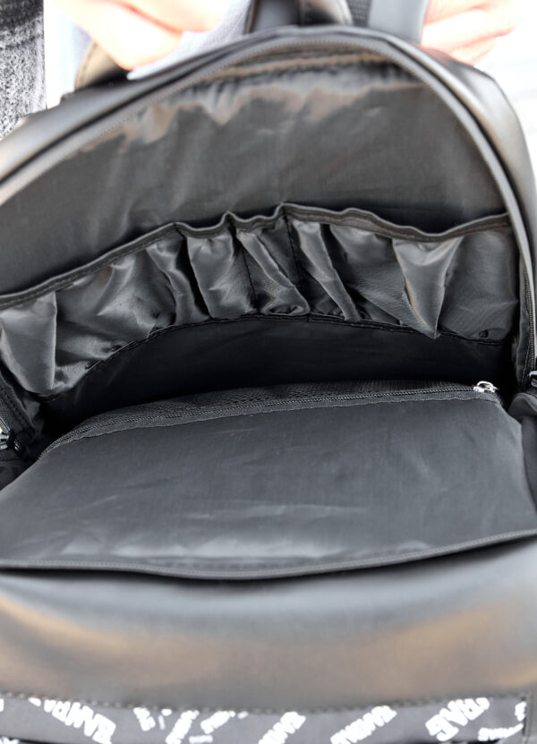 Рюкзак чоловічий Sambag Aura принт чорний