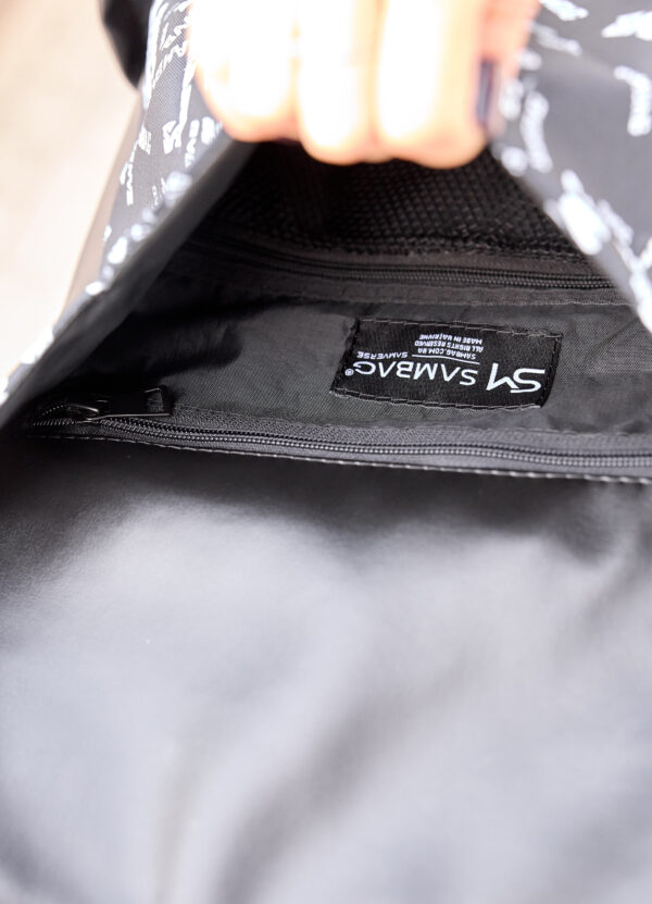 Рюкзак чоловічий Sambag Aura принт чорний