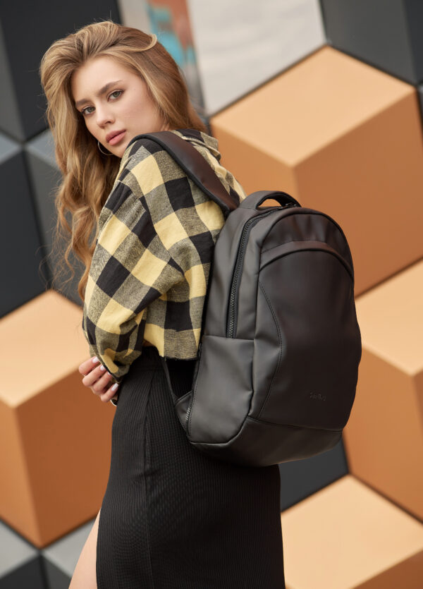 Рюкзак жіночий Sambag Zard LZN тканевий чорний