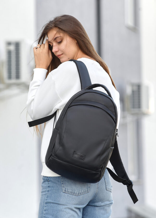 Рюкзак жіночий Sambag Zard LZN тканевий чорний