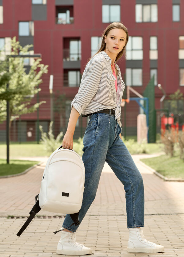 Рюкзак жіночий Sambag Zard LZN білий