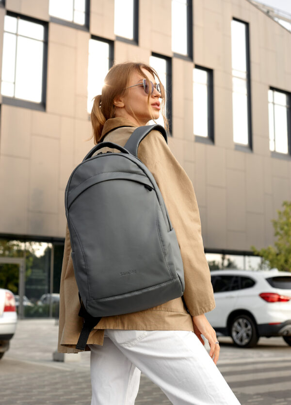 Рюкзак жіночий Sambag Zard LZN сірий