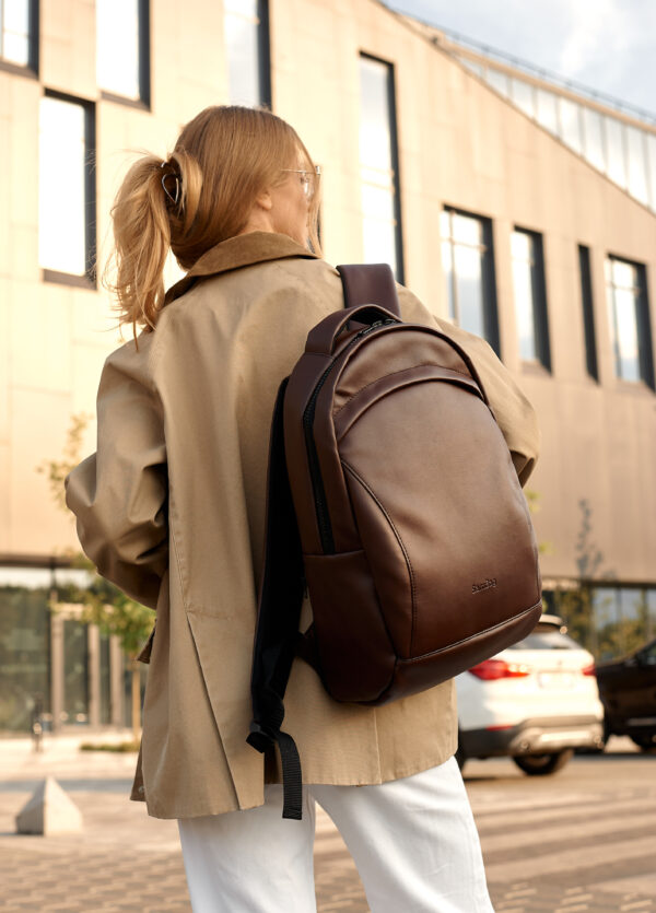 Рюкзак жіночий Sambag Zard LZN шоколадний