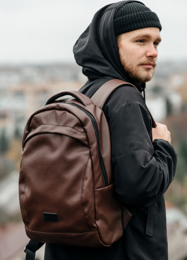 Рюкзак чоловічий Sambag Zard LZN шоколадний