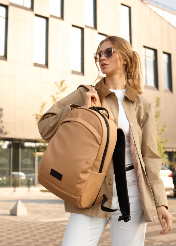 Рюкзак жіночий Sambag Zard LZN бежевий