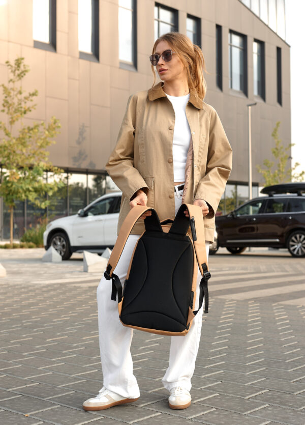 Рюкзак жіночий Sambag Zard LZN бежевий