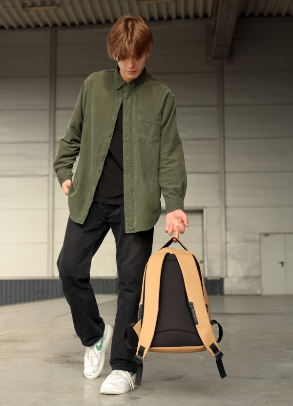 Рюкзак чоловічий Sambag Zard LZNm бежевий