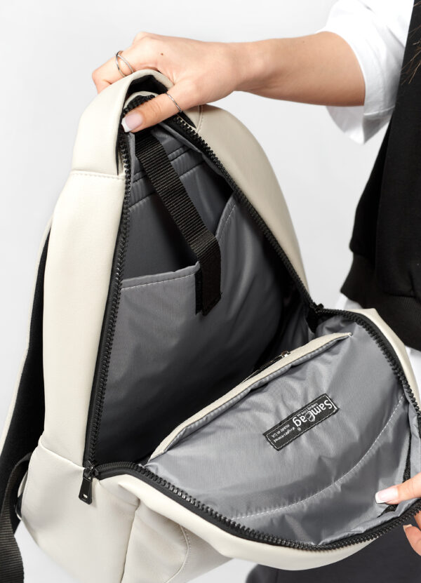 Рюкзак жіночий Sambag Zard LZN сірий