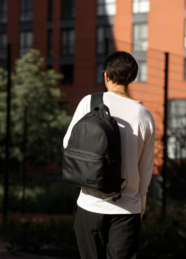 Мужской рюкзак Sambag Zard LST тканевый черный