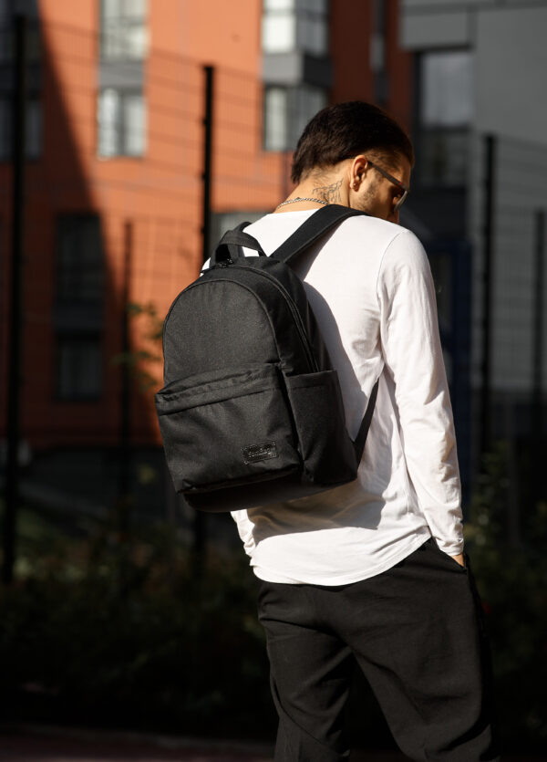 Мужской рюкзак Sambag Zard LST тканевый черный