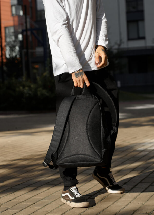 Мужской рюкзак Sambag Zard LST тканевый черный