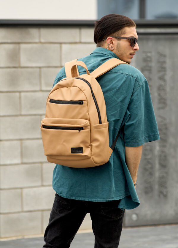 Мужской рюкзак Sambag Zard LKT бежевый