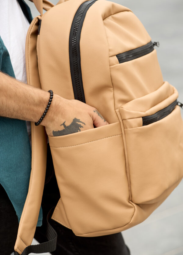 Мужской рюкзак Sambag Zard LKT бежевый