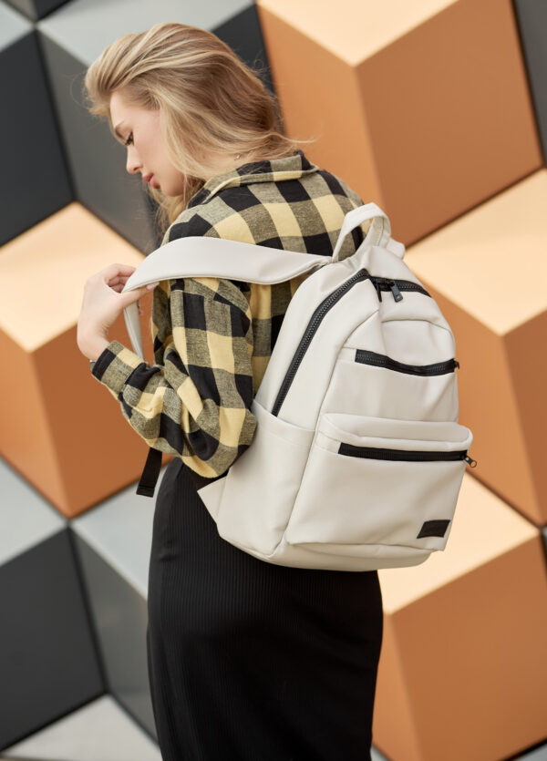 Рюкзак жіночий для ноутбука Sambag Zard LKT сірий