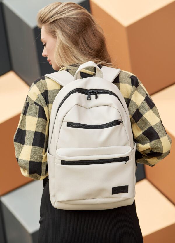 Рюкзак жіночий для ноутбука Sambag Zard LKT сірий