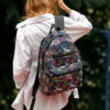 Женский рюкзак Sambag Zard с принтом нави