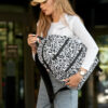 Рюкзак жіночий Sambag Zard LK Graphity чорний з білим