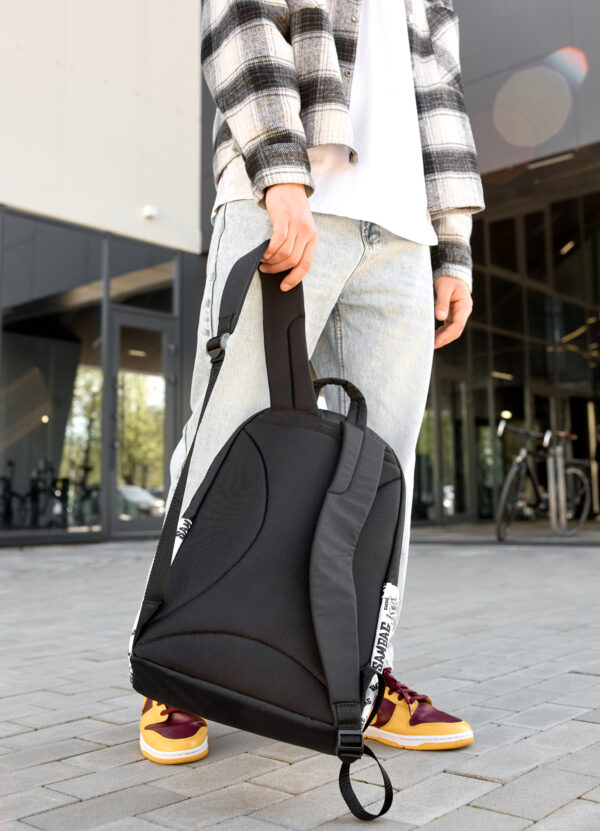 Рюкзак чоловічий Sambag Zard SM чорний з білим