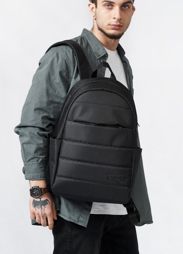 Рюкзак чоловічий Sambag Zard LRT тканинний чорний