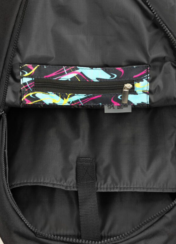 Женский рюкзак Zard LRT черный с принтом