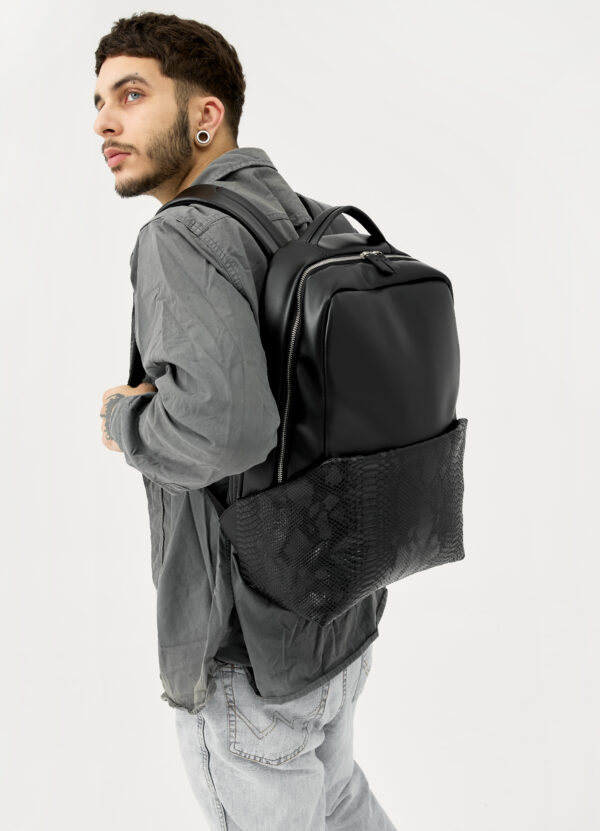 Мужской рюкзак Sambag Zard Dart черный крокодил