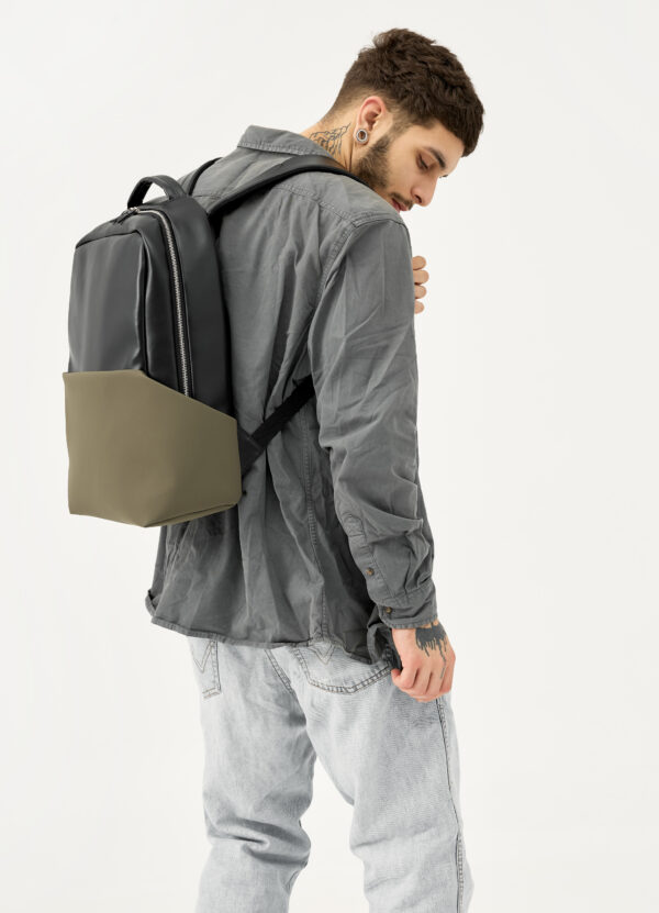 Мужской рюкзак Sambag Zard Dart черный из хаки