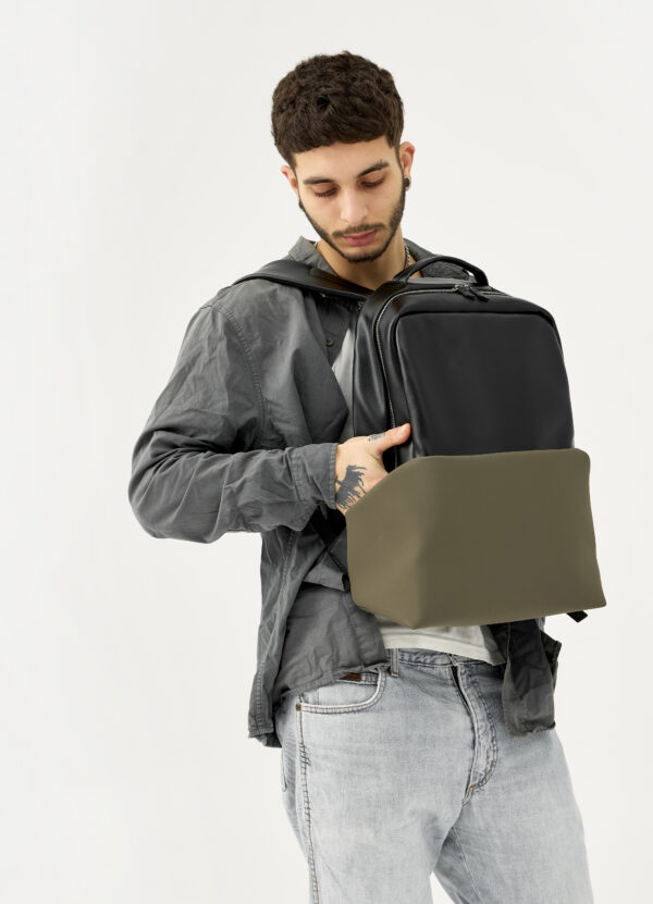 Мужской рюкзак Sambag Zard Dart черный из хаки