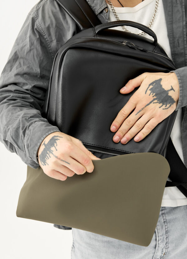 Мужской рюкзак Sambag Zard Dart черный из хаки