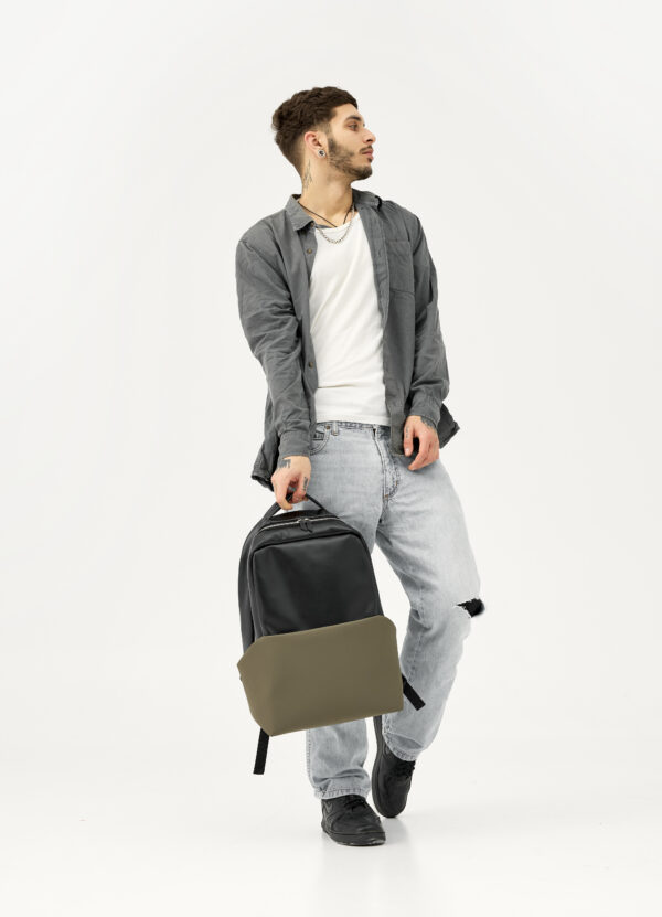 Мужской рюкзак Sambag Zard Dart черный из хаки