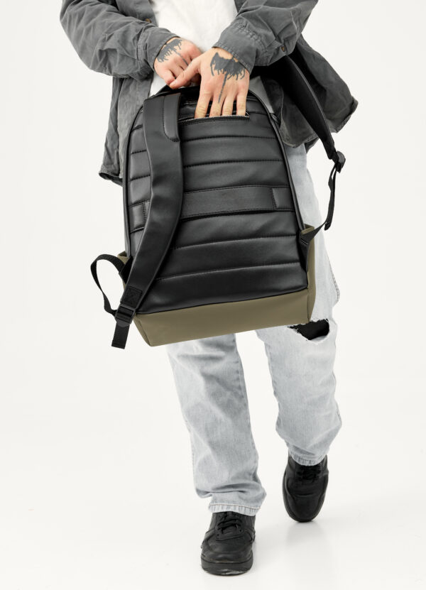 Мужской рюкзак Sambag Zard Dart черный из хаки