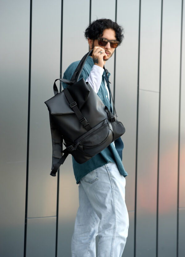 Мужской рюкзак Sambag ReneDouble черный