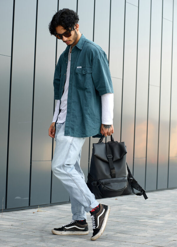 Мужской рюкзак Sambag ReneDouble черный