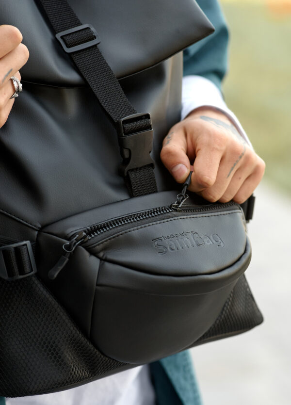 Мужской рюкзак Sambag ReneDouble черный