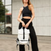 Рюкзак жіночий Sambag ReneDouble білий