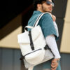 Мужской рюкзак Sambag ReneDouble белый