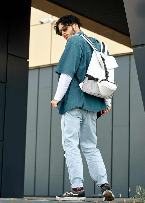 Мужской рюкзак Sambag ReneDouble белый