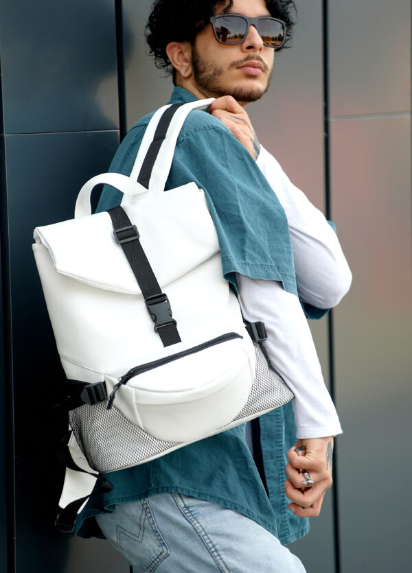 Мужской рюкзак Sambag ReneDouble белый