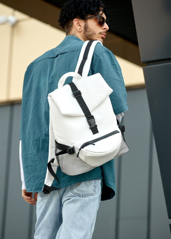 Мужской рюкзак Sambag ReneDouble белый