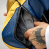 Мужской рюкзак Sambag ReneDouble синий с желтым
