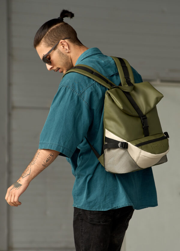 Мужской рюкзак Sambag ReneDouble хаки