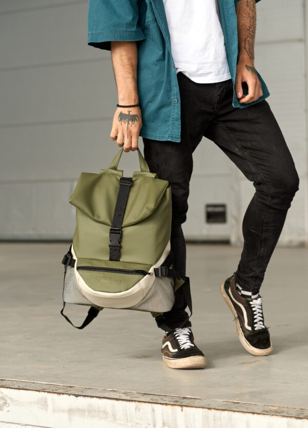 Мужской рюкзак Sambag ReneDouble хаки