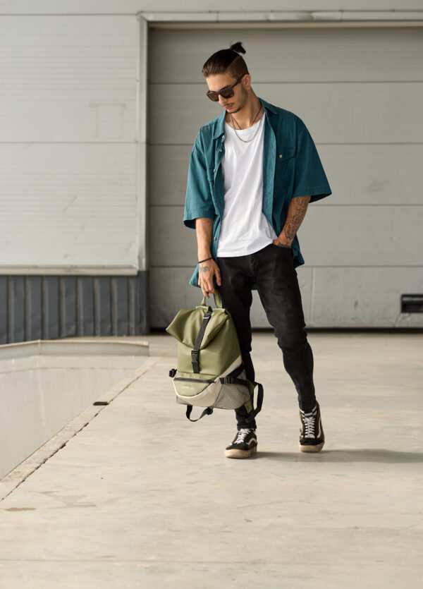 Мужской рюкзак Sambag ReneDouble хаки