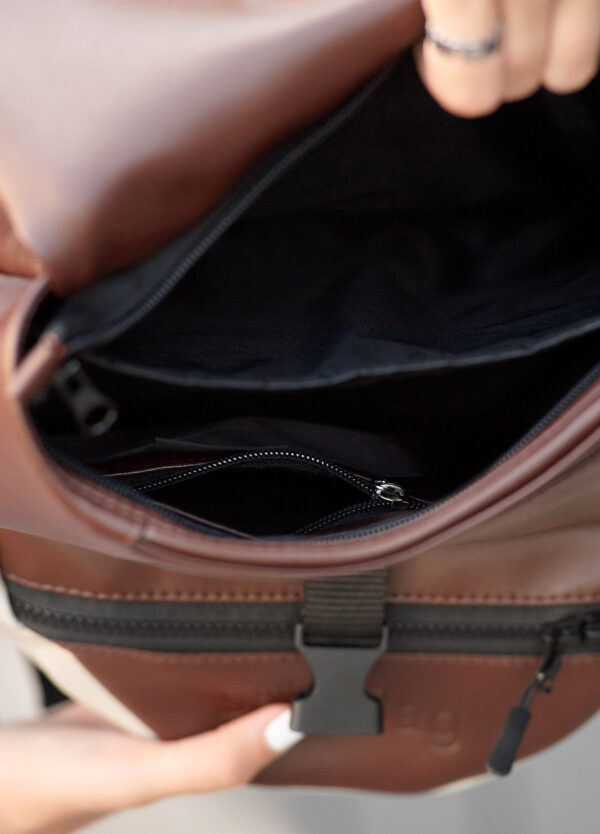 Рюкзак жіночий Sambag ReneDouble шоколадний