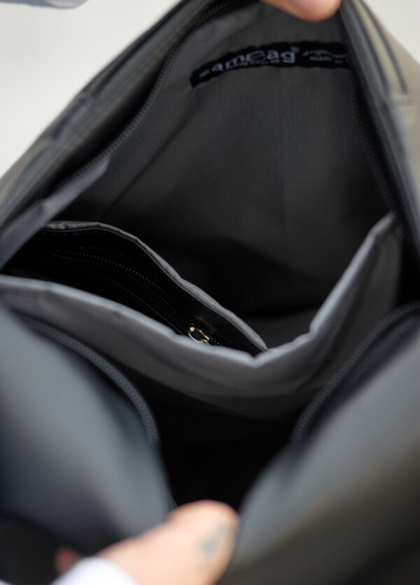 Рюкзак чоловічий Sambag ReneDouble чорний із сірим