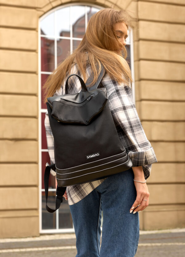 Рюкзак жіночий Sambag Rene Balance чорний